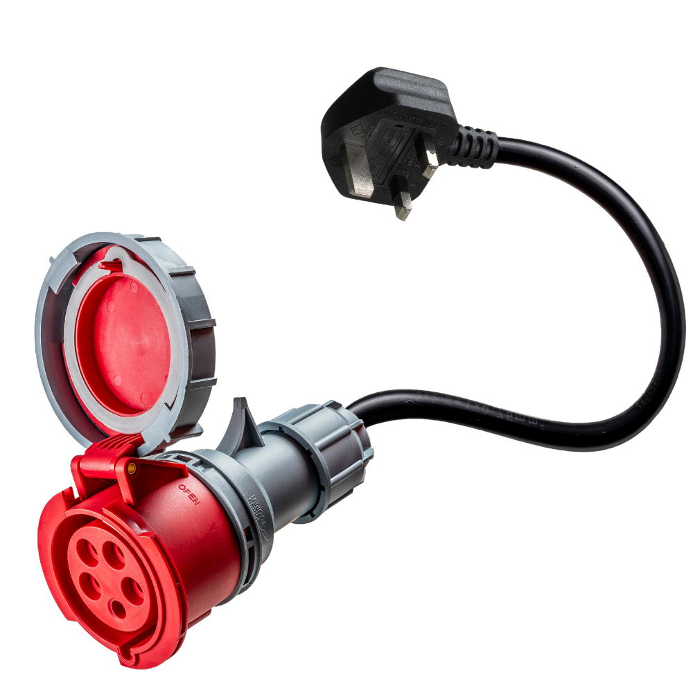 16A 5 poli a Tipo G per UK adattatore CEE