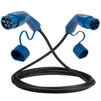 tipo 2 - tipo 2 | modalità 3 | 16A | 11kW cavo di ricarica