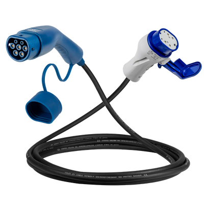 Cavo di ricarica tipo 2 - tipo 3 | modalità 3 | 16A | 11kW