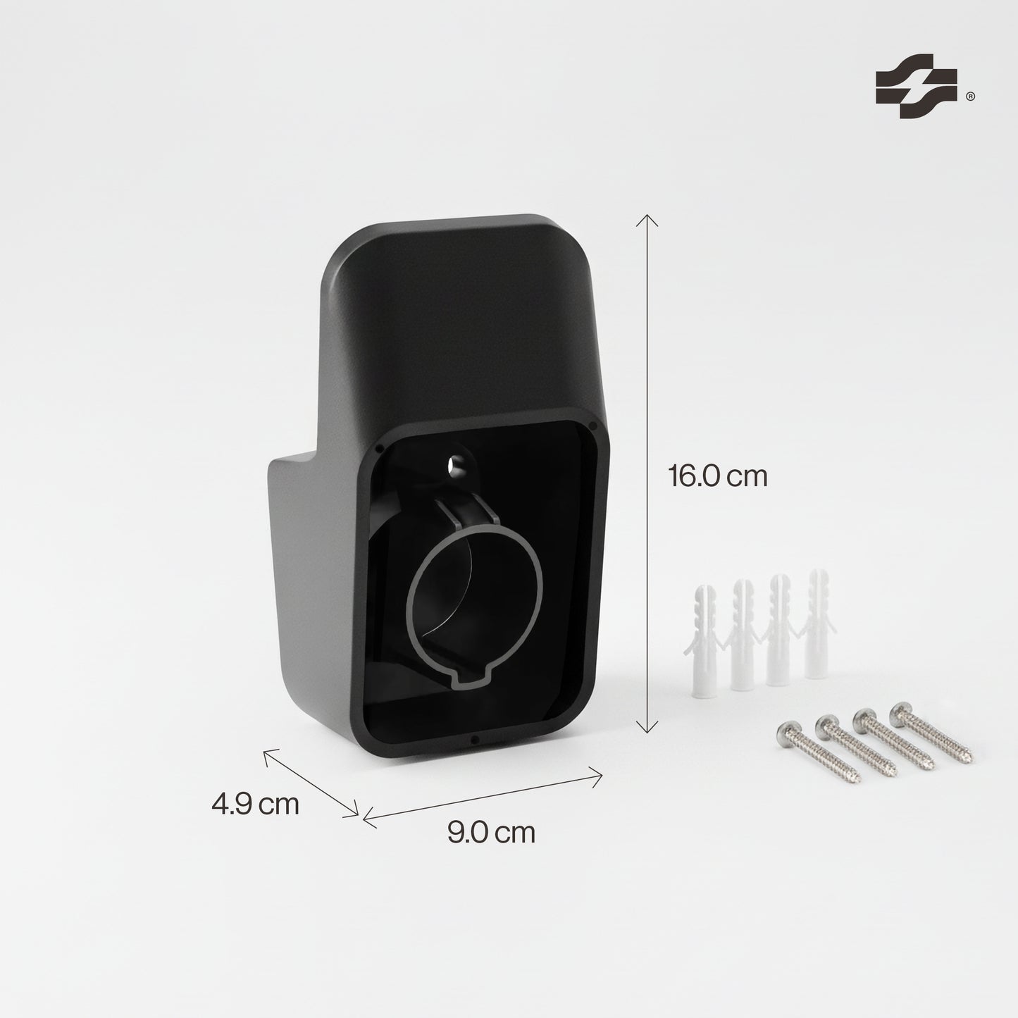 Supporto per spina cavo di ricarica EV Tipo 1