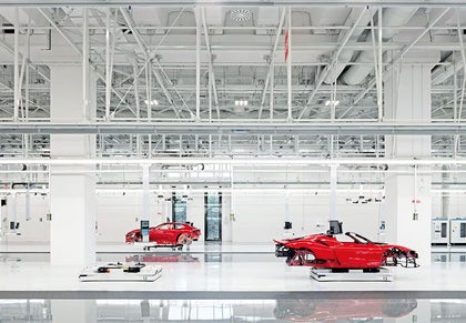 Ferrari's e-building: Italian giants going electric