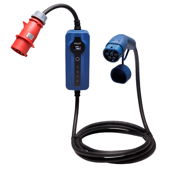 Tipo 2 - CEE | modalità 3 | Cavo di ricarica regolabile 8A - 32a | 22kW