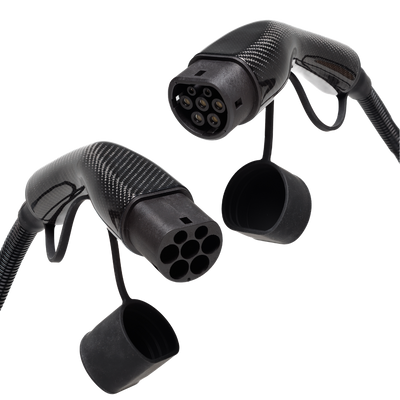 Voldt® Cavo di ricarica Tipo 2 Fibra di Carbonio 22kW