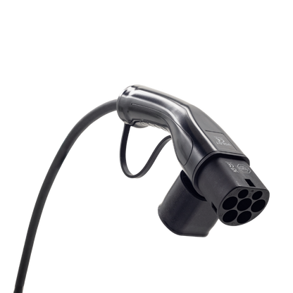 Cavo adattatore tipo 2 (lato stazione di ricarica) su presa commando blu a 3 poli