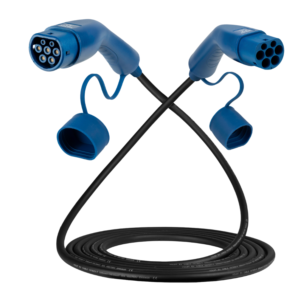 Tomons Tipo 2 Cavo Di Ricarica Schuko 3,68 KW, Monofase, 6-16A, Cavo Di Ricarica Per Auto Elettrica, Caricatore EV Con Display Digitale Controllabile