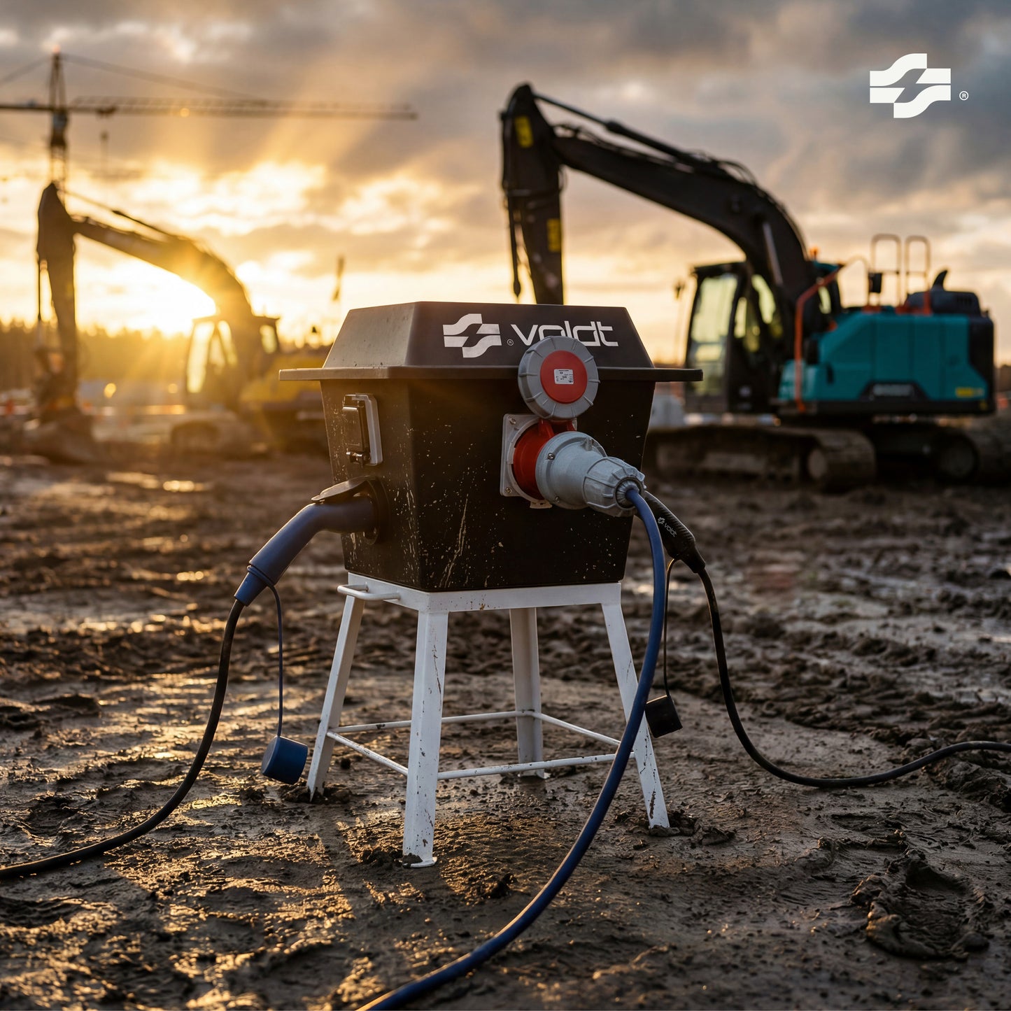 Voldt® Sitecharge | Tipo 2 | 2×11 kW