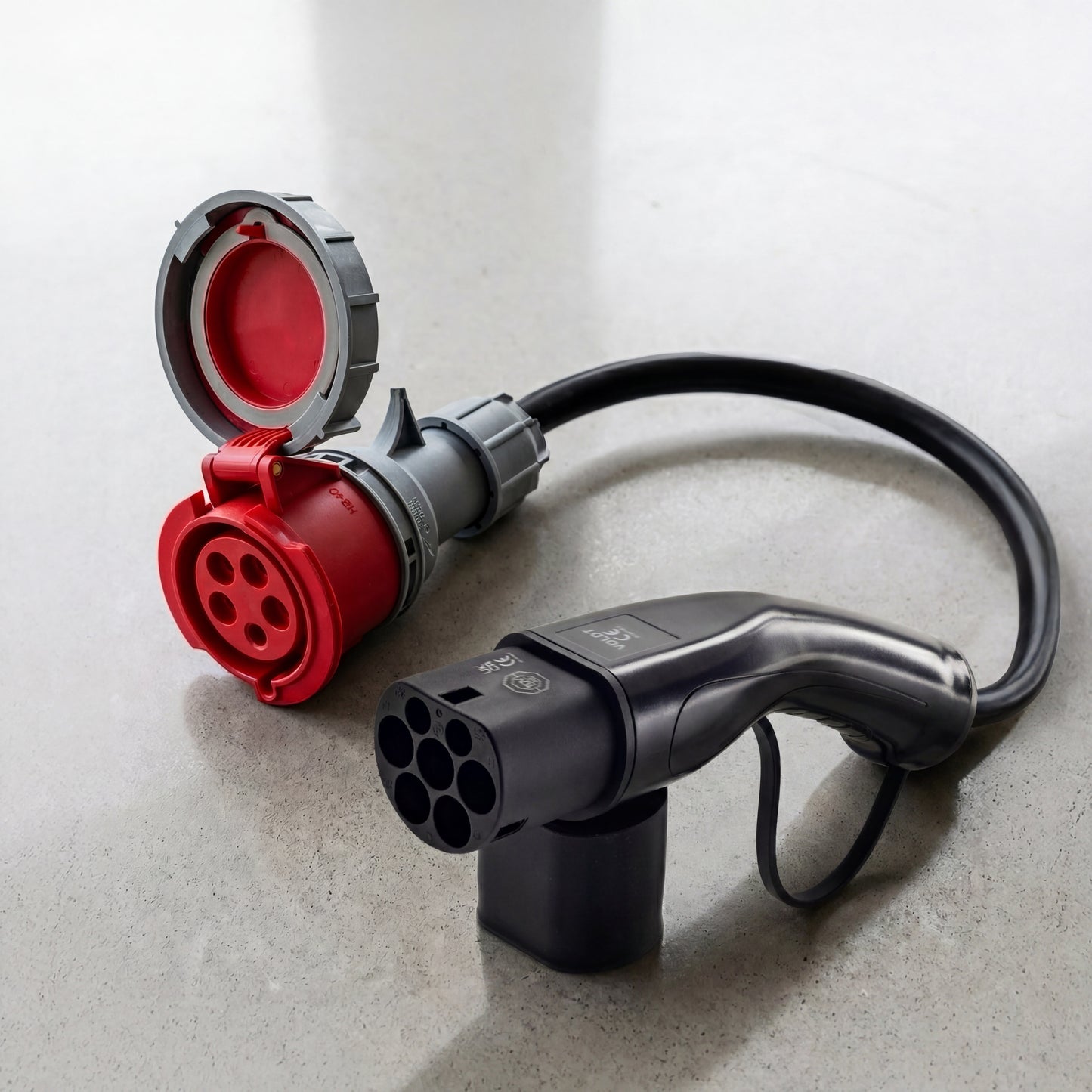 32A 5 poli CEE a Tipo 2 adattatore