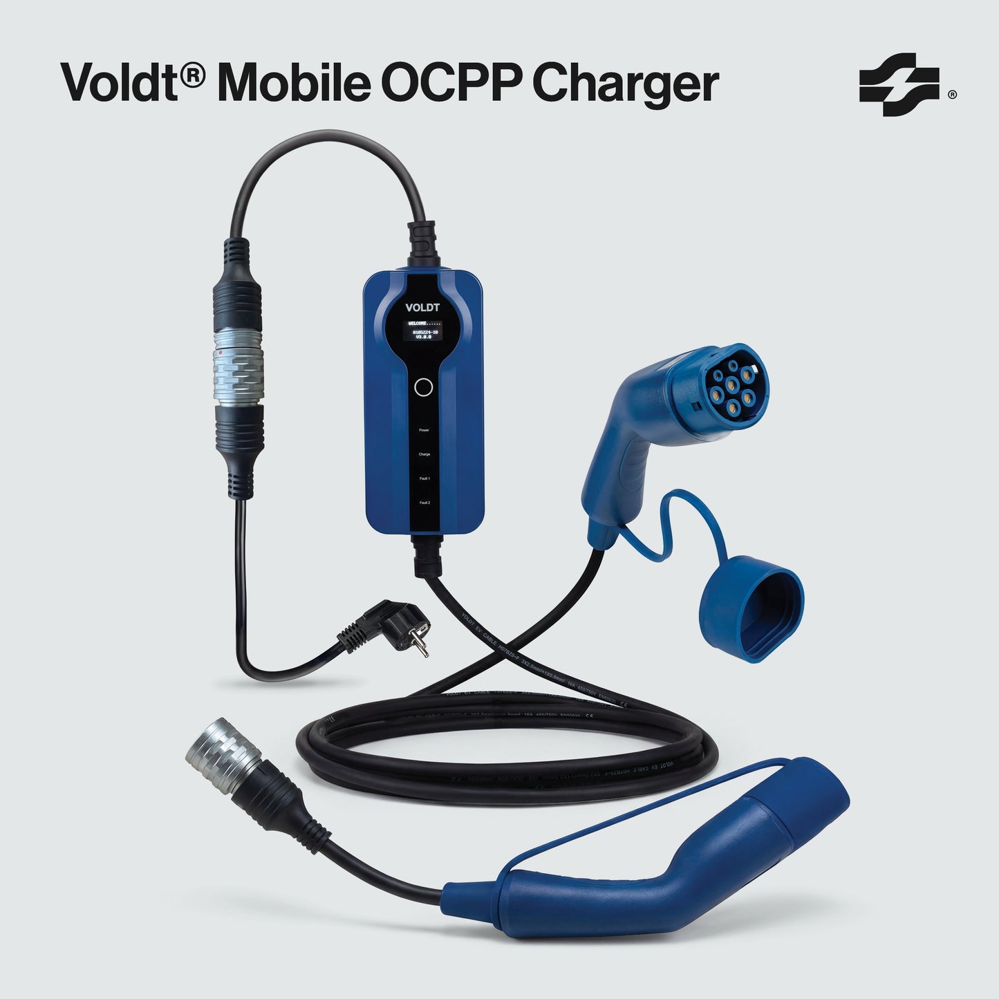 Voldt® Caricatore Mobile OCPP
